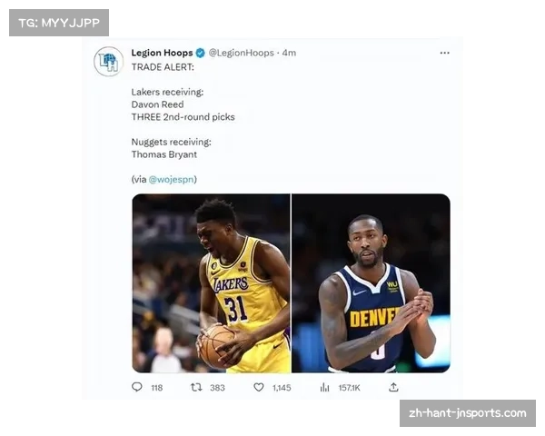 掘金轮换深度显著提升，交易补强后不再依赖七人轮转